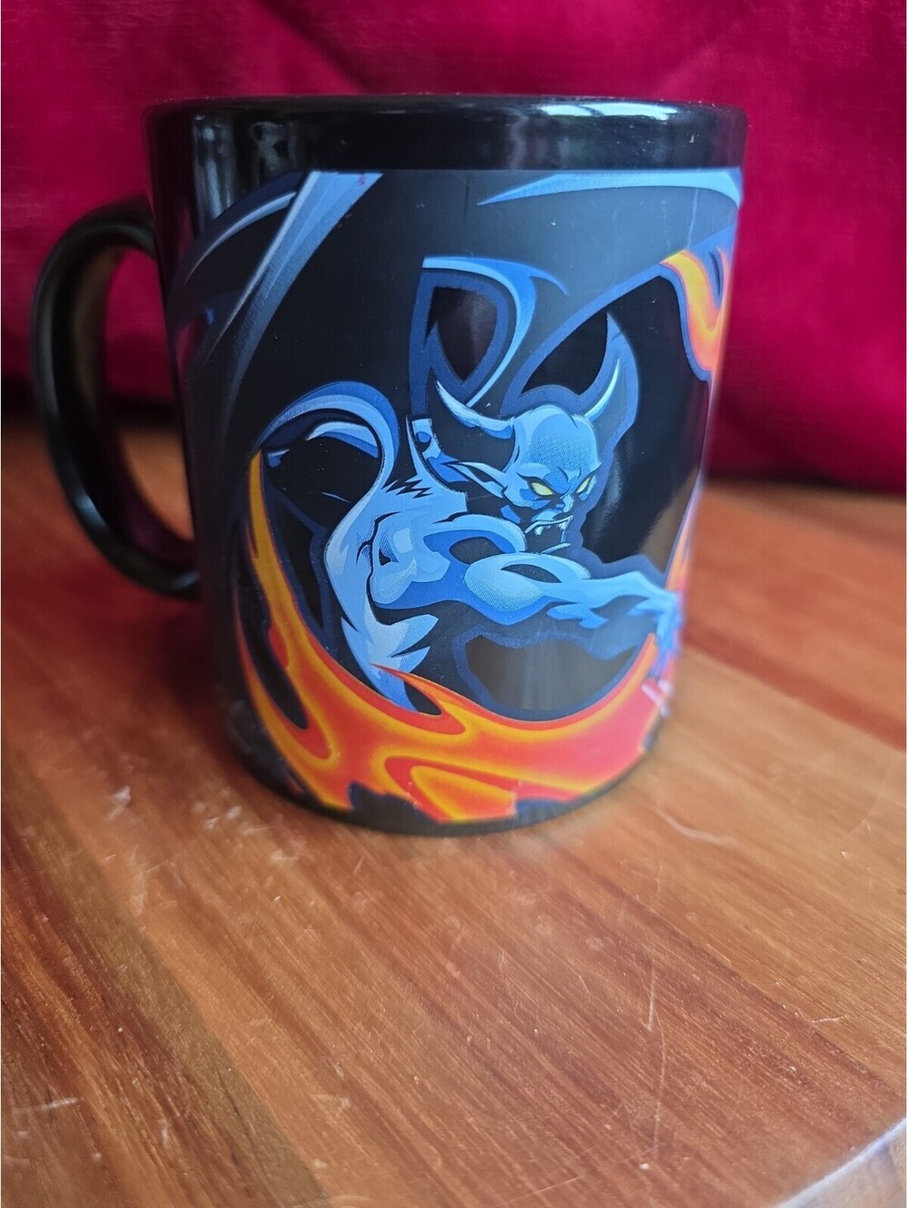 Very Rare Vintage 1990s Fantasia Chernabog Mug from Disney World Villans Store